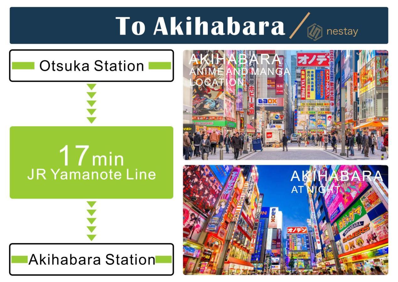 Nestay Villa Tokyo Otsuka Bagian luar foto