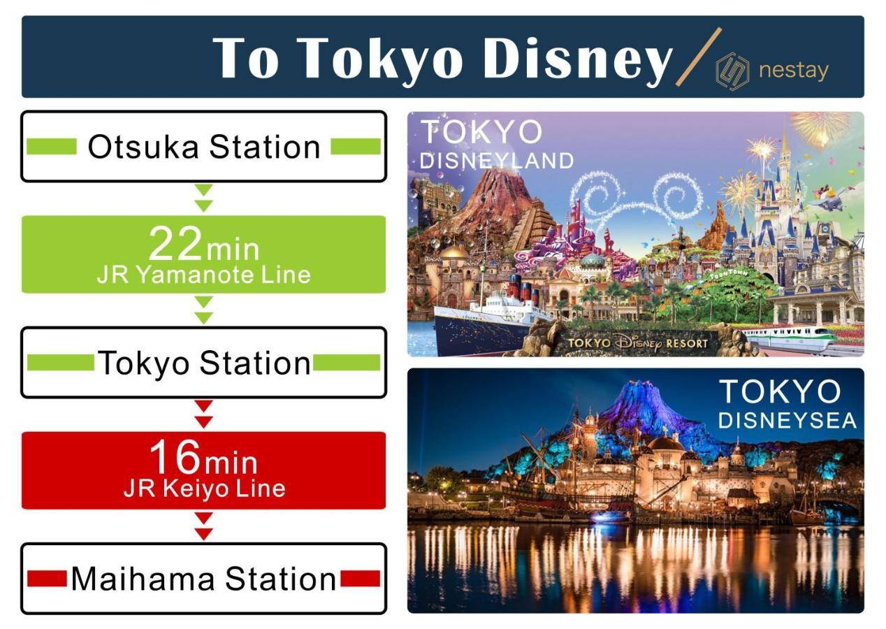 Nestay Villa Tokyo Otsuka Bagian luar foto